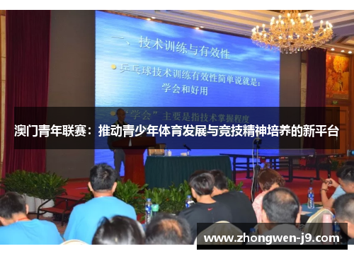 澳门青年联赛：推动青少年体育发展与竞技精神培养的新平台
