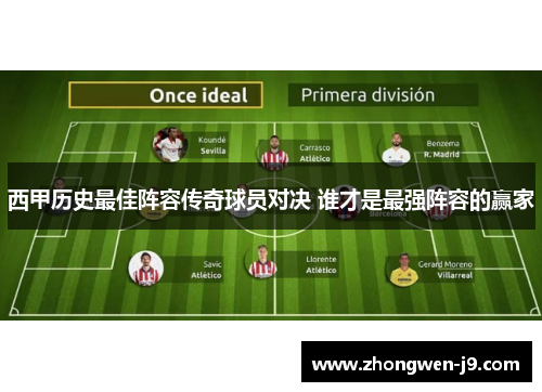 西甲历史最佳阵容传奇球员对决 谁才是最强阵容的赢家